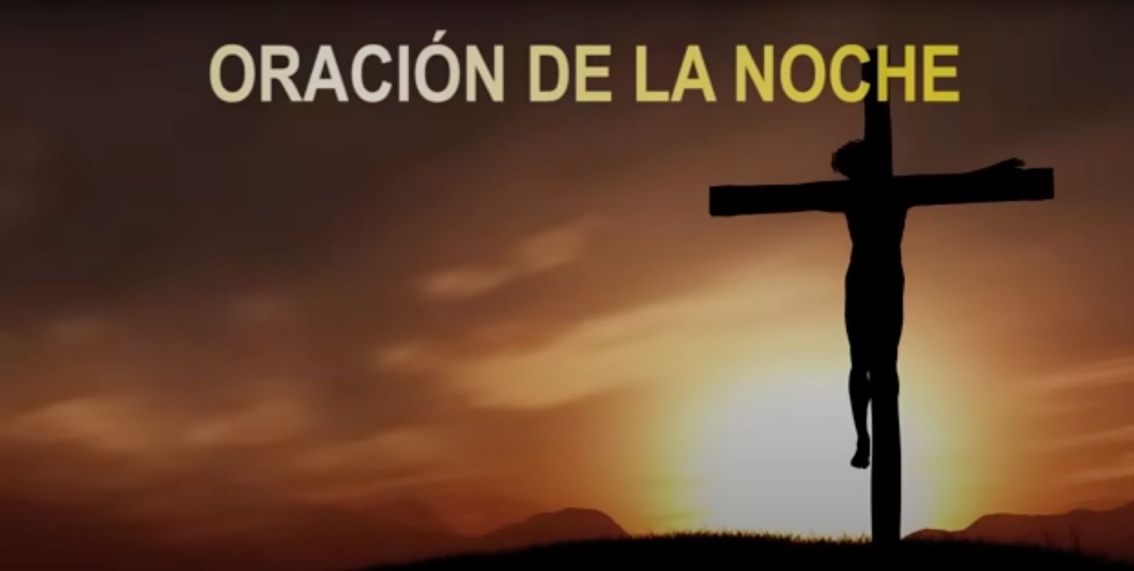 Oración De La Noche Con Letra Para Dormir En Paz (Completa) - Fundación ...